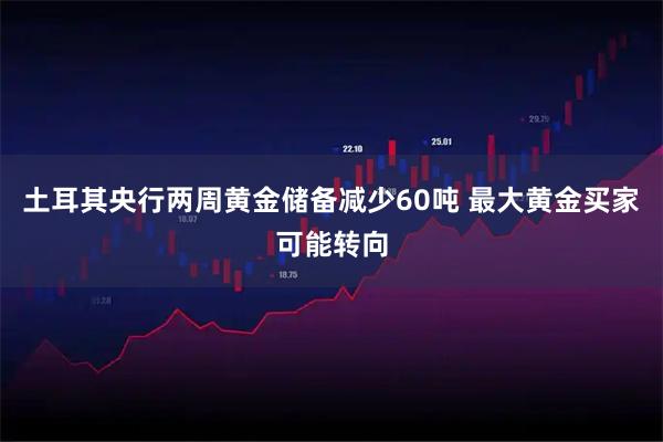 土耳其央行两周黄金储备减少60吨 最大黄金买家可能转向