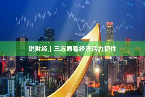 锐财经｜三方面看经济活力韧性