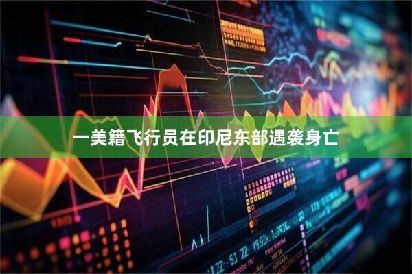 一美籍飞行员在印尼东部遇袭身亡
